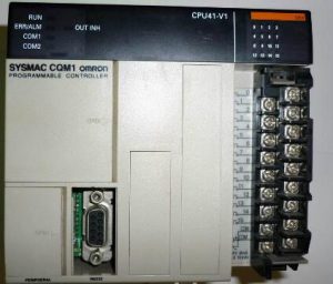 PLC OMRON CQM1-PA203 OK test RUN 