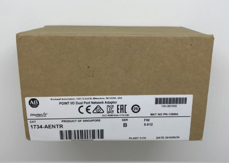 1734aentr AllenBradley POINT I/O Dual Port Network Adaptor